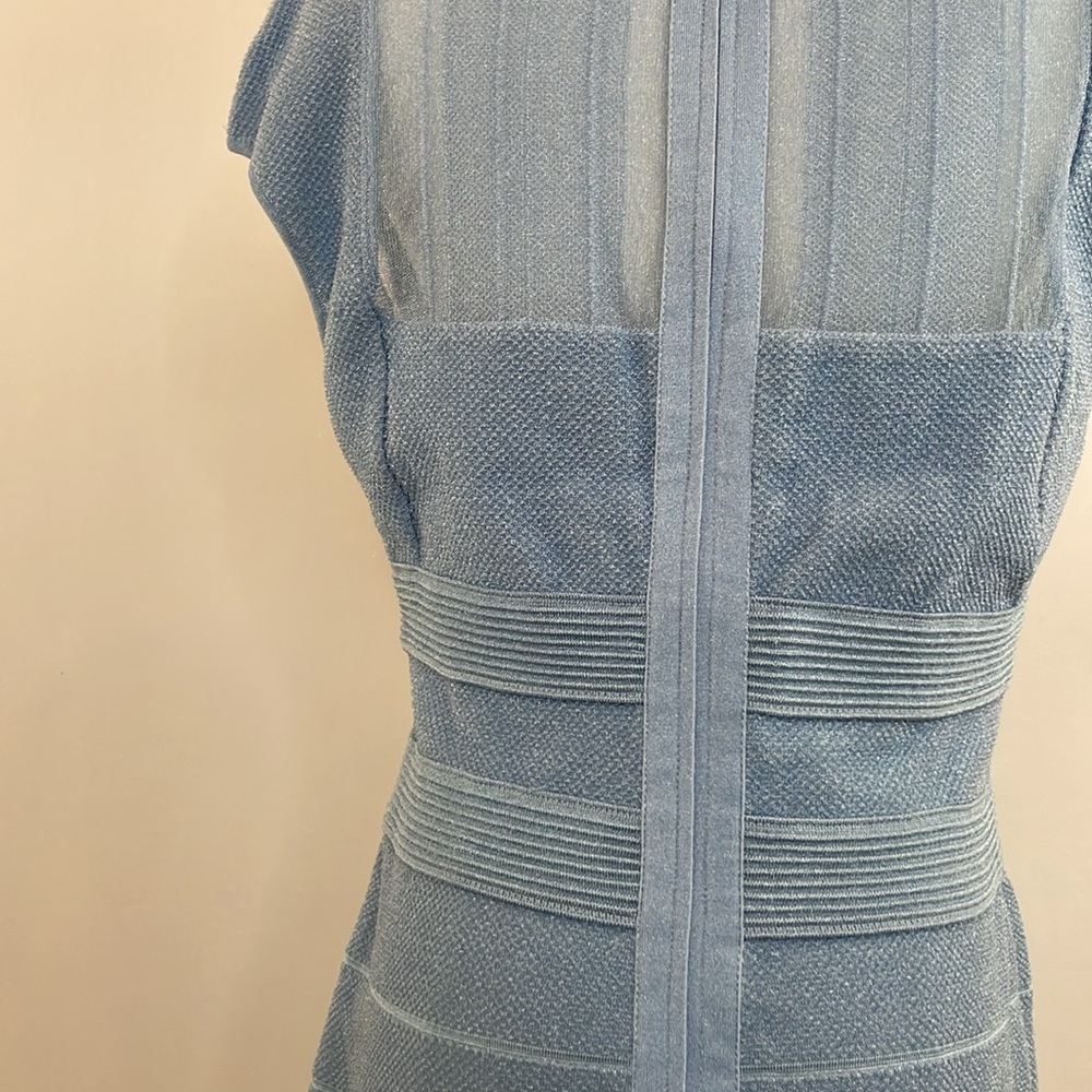 Herve Ledger, Sheer Bustier Gown Size L - Picture 11 of 12